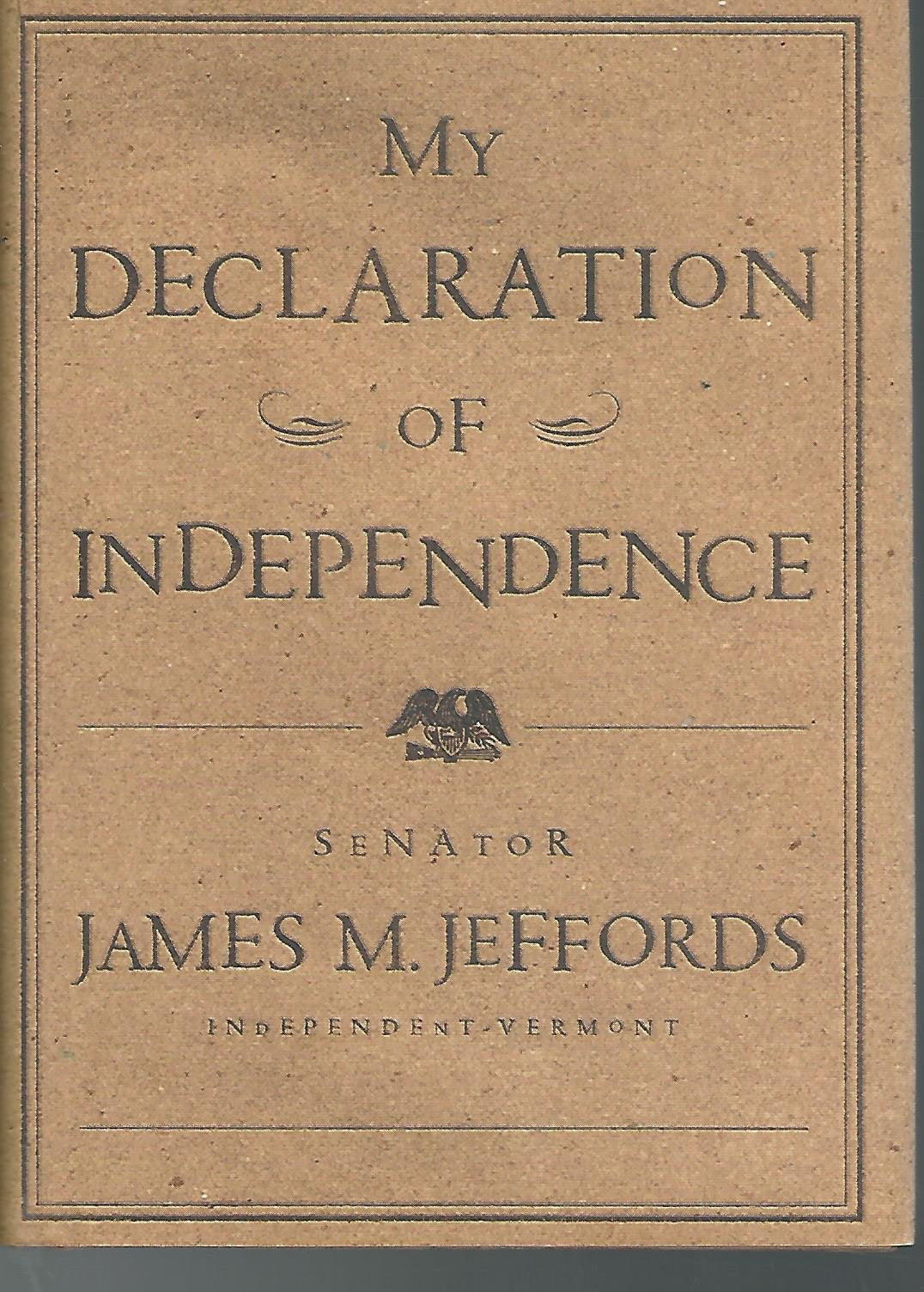 My Declaration of Independence book cover