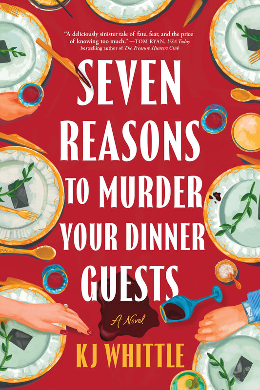 Seven Reasons to Murder Your Dinner Guests book cover
