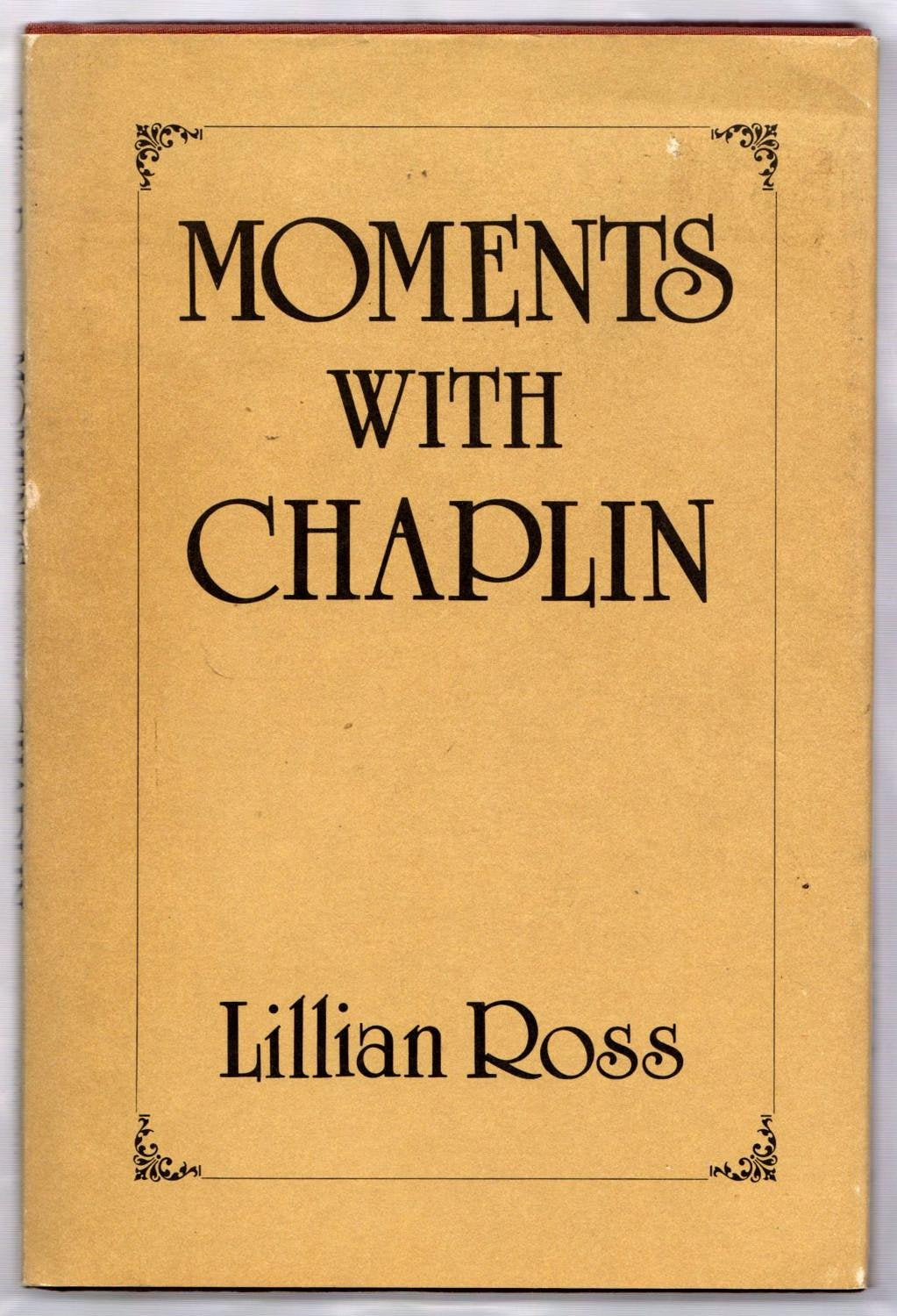 Moments with Chaplin book cover