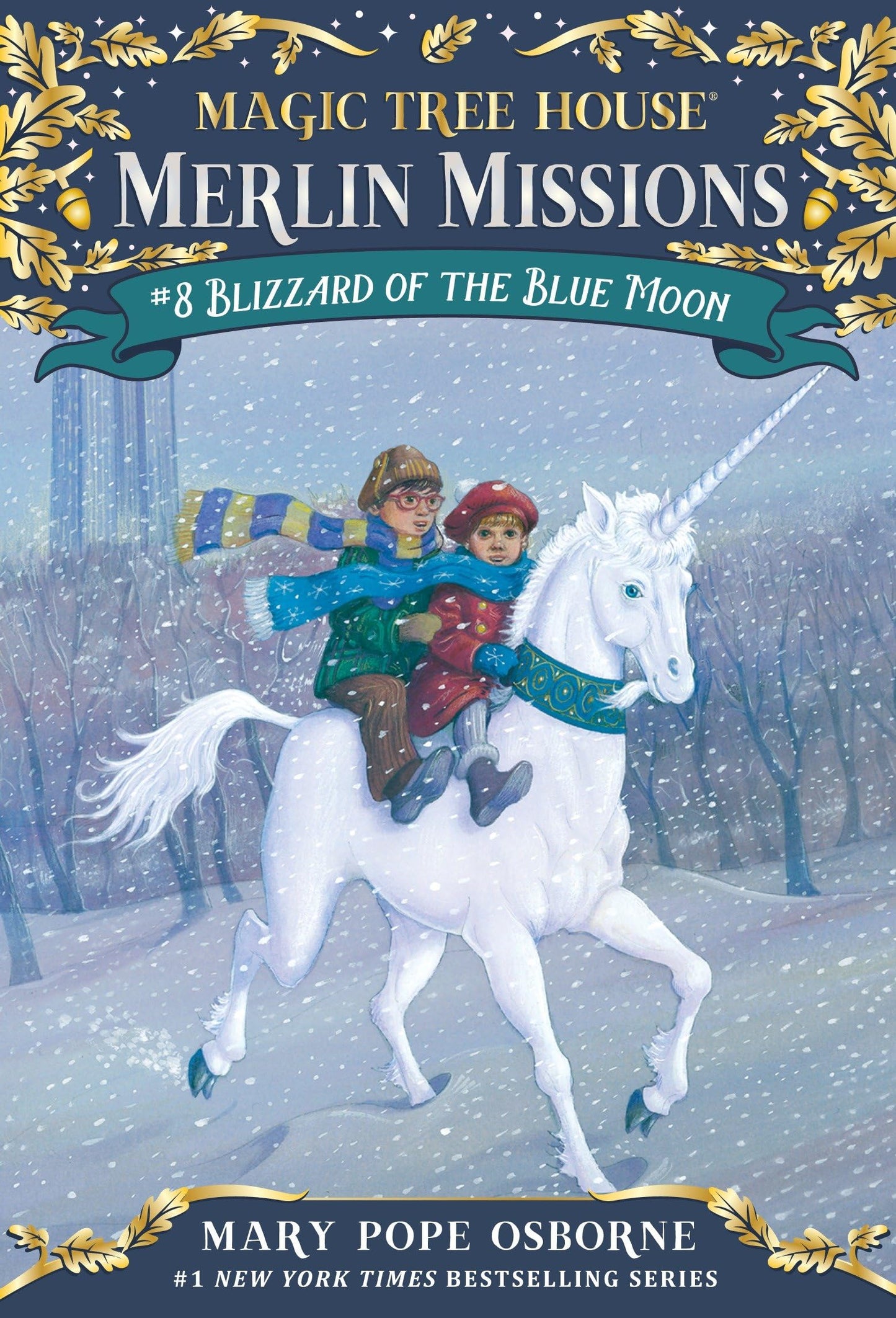 Blizzard of the Blue Moon [With Sticker] book cover