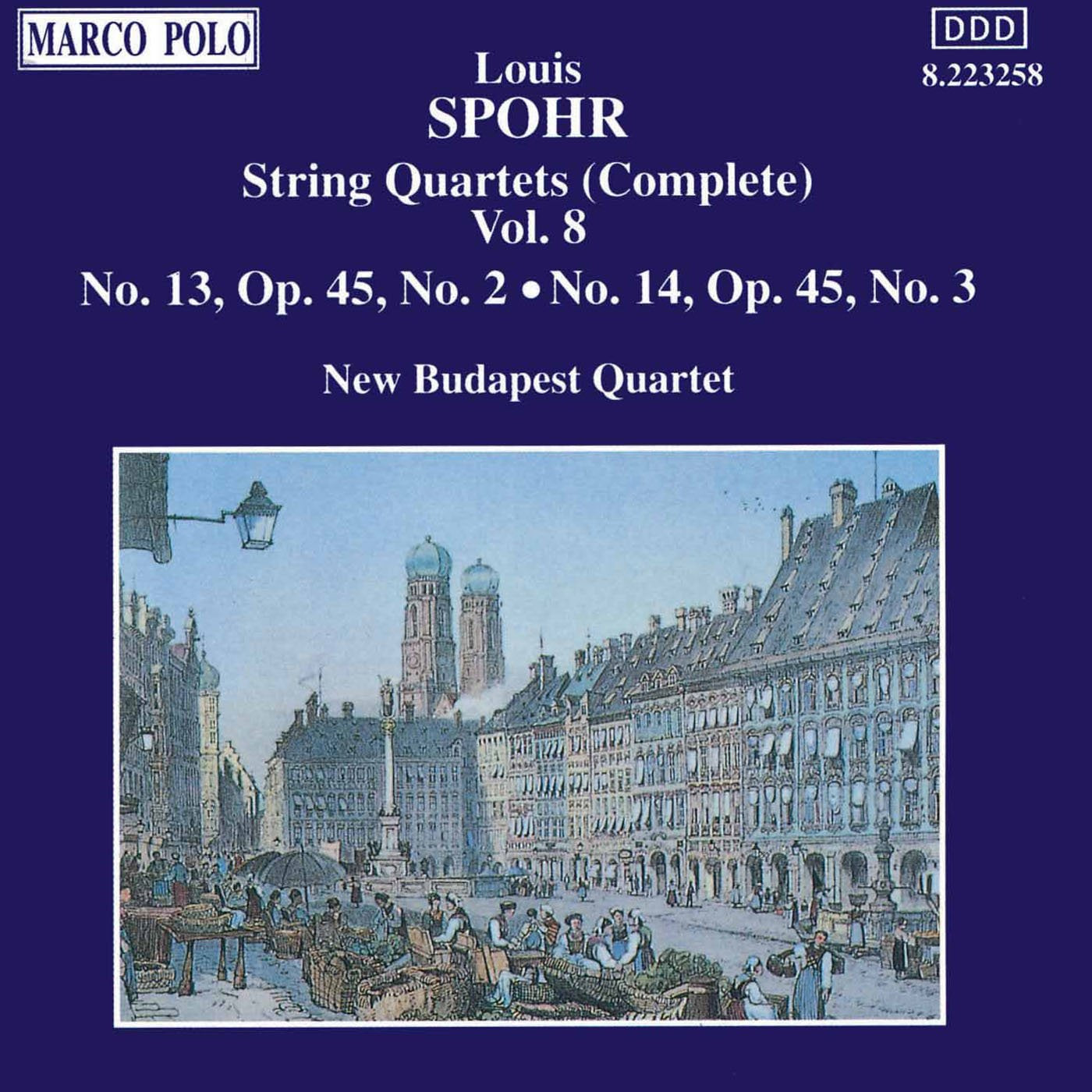 Spohr: String Quartets (Complete) Vol. 8: No. 13 and 14 book cover