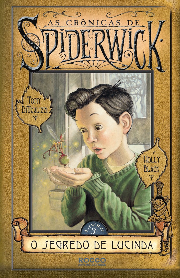 Segredo de Lucinda - Volume 3. Série as Crônicas de Spiderwick (Em Portuguese do Brasil) book cover