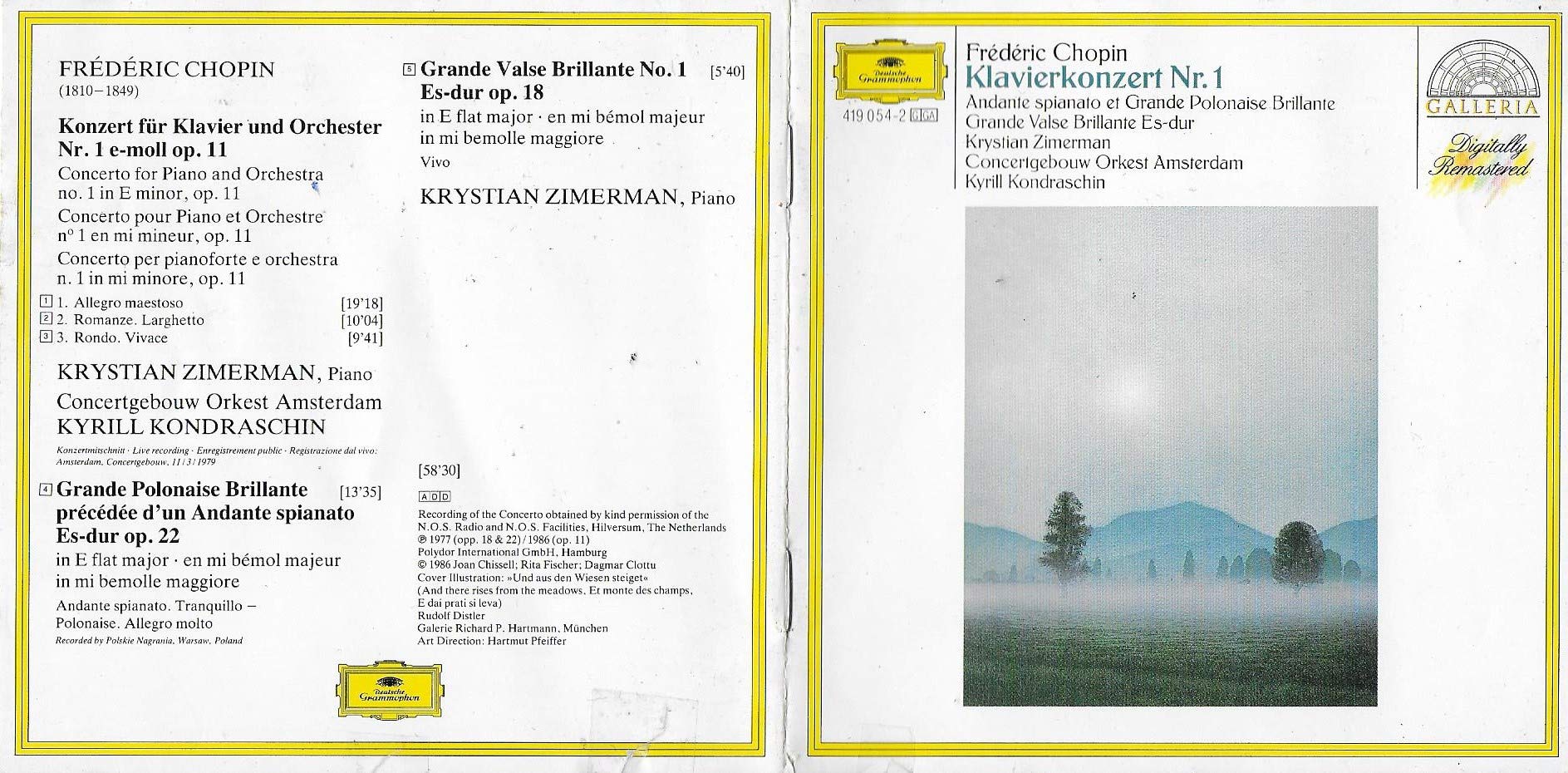 Chopin: Piano Concerto, No. 1 - Grande Polonaise book cover