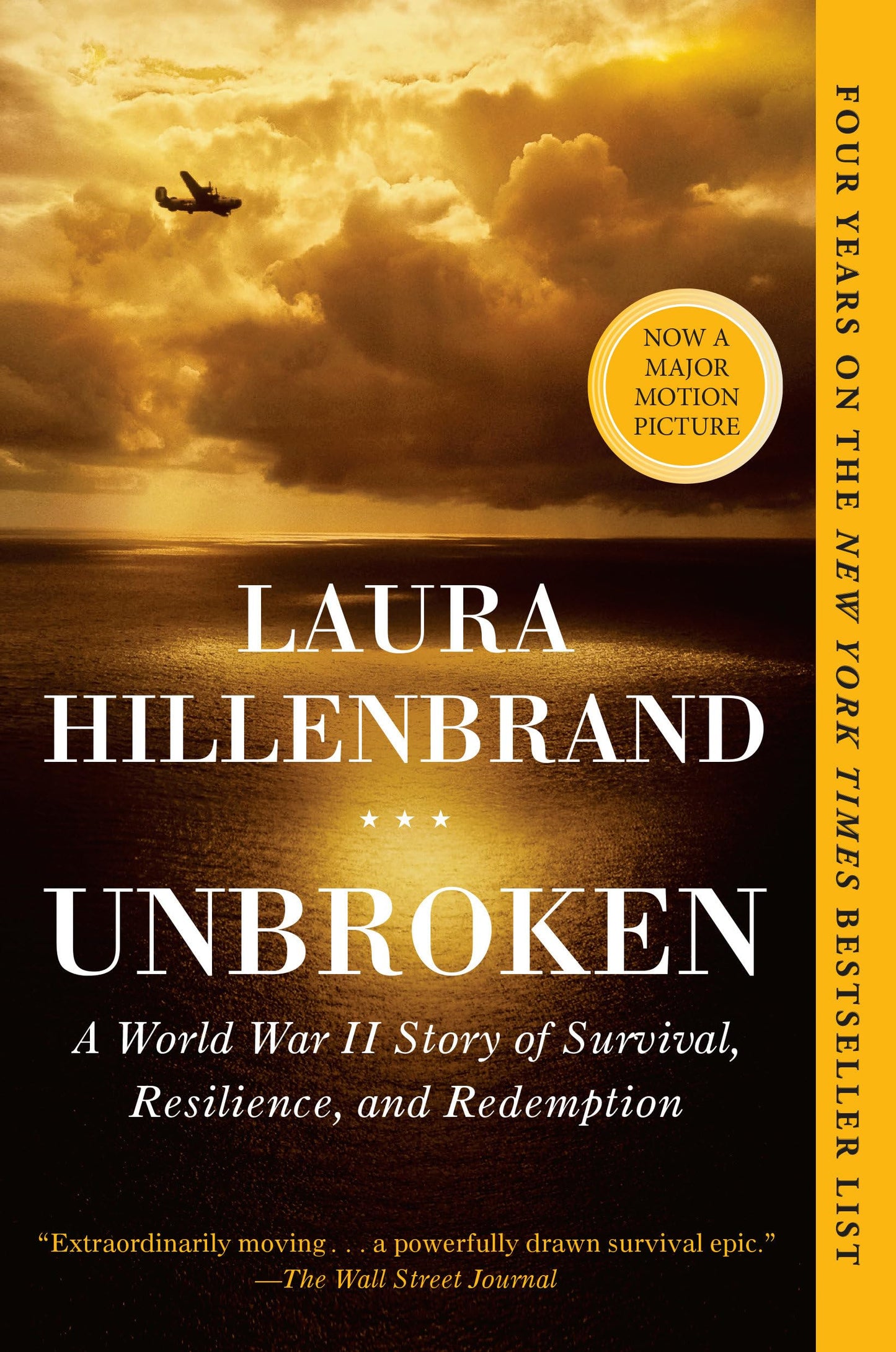Unbroken: A World War II Story of Survival, Resilience, and Redemption book cover