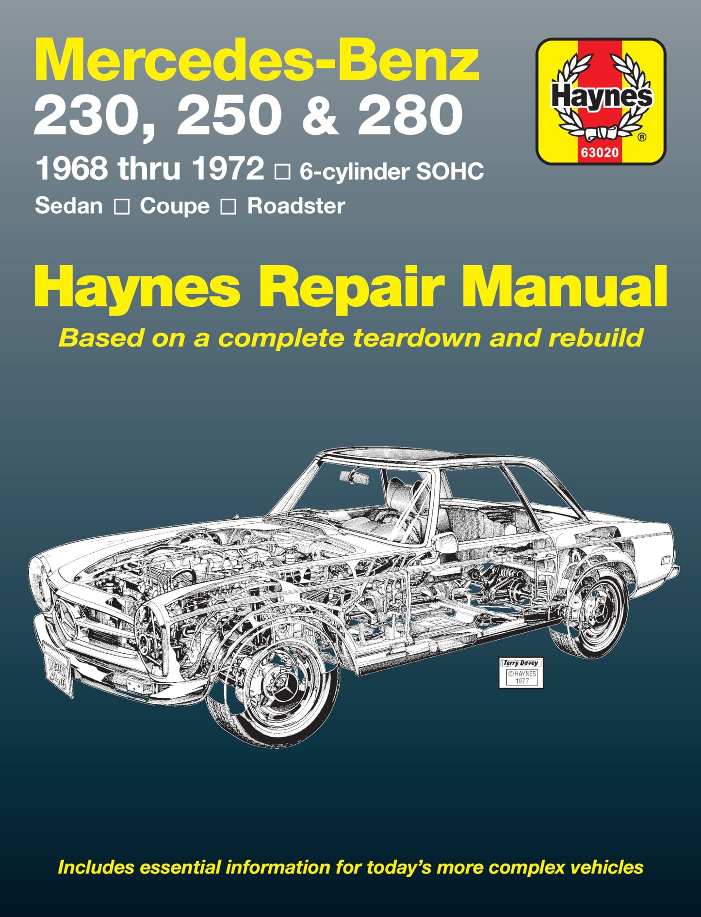 Mercedes-Benz 230, 250 & 280 1968-72 (1968) book cover