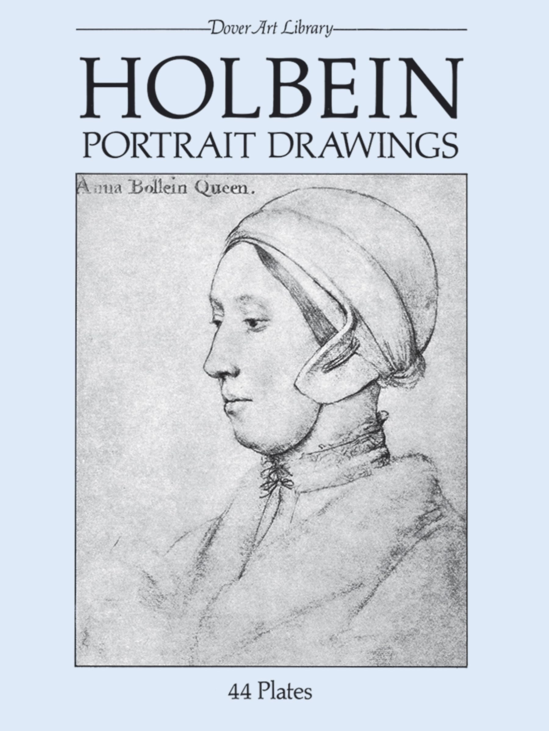 Holbein Portrait Drawings book cover