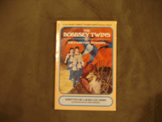 Camp Fire Mystery book cover