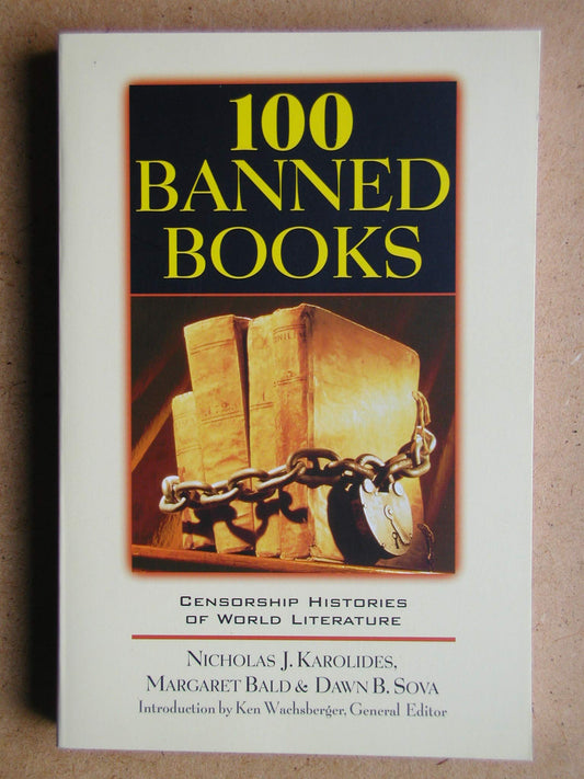 100 Banned Books: Censorship Histories of World Literature book cover
