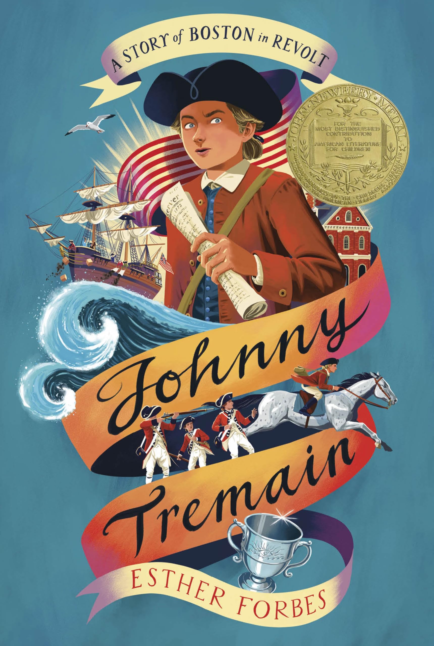 Johnny Tremain: A Newbery Award Winner book cover