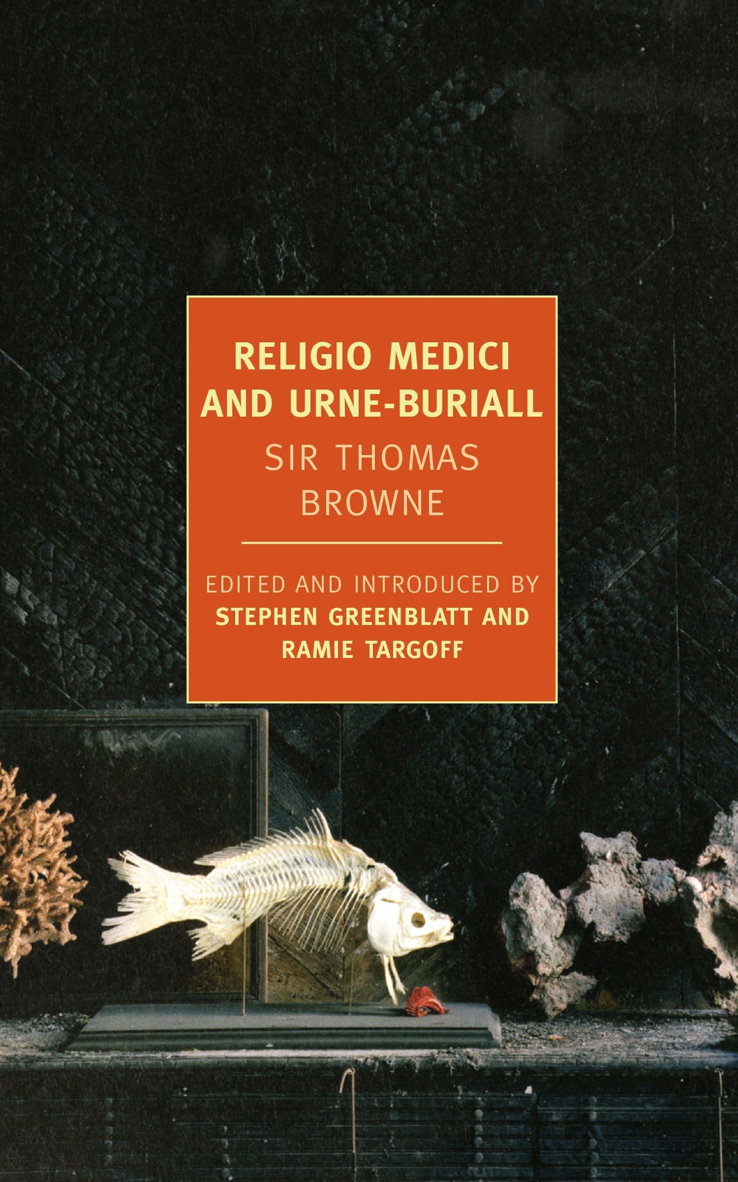 Religio Medici and Hydiotaphia, or Urne-Buriall book cover