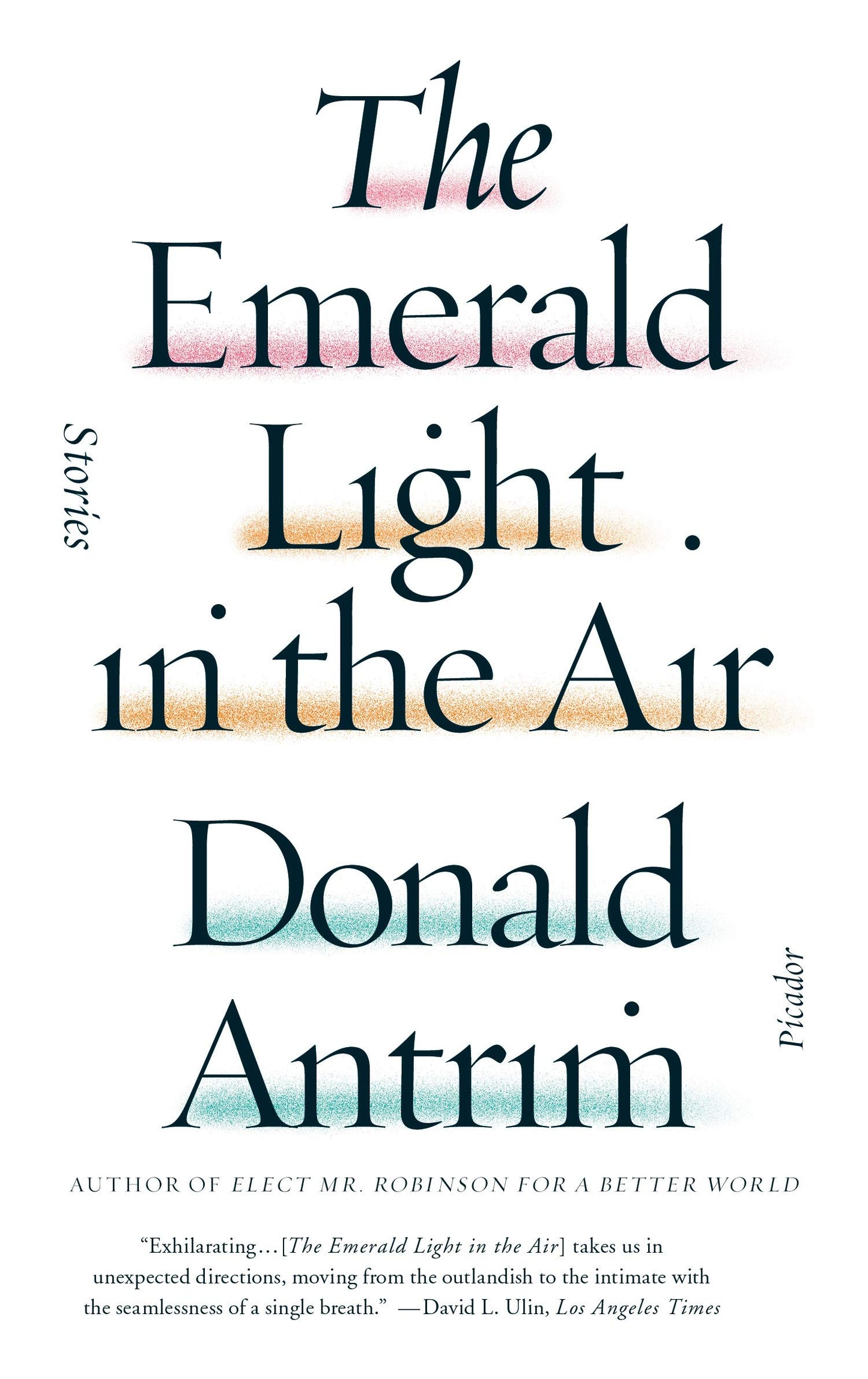 The Emerald Light in the Air book cover