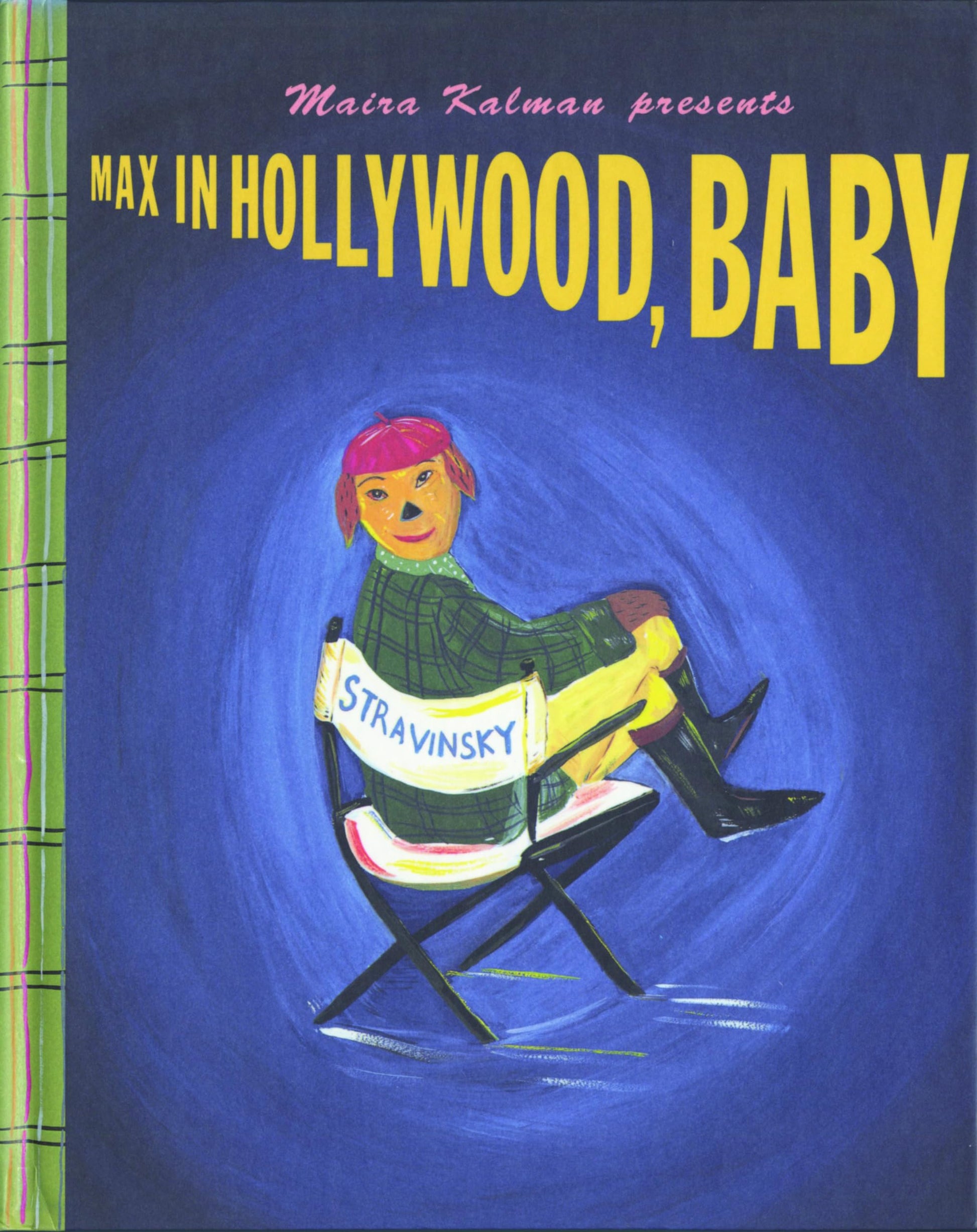 Max in Hollywood, Baby book cover
