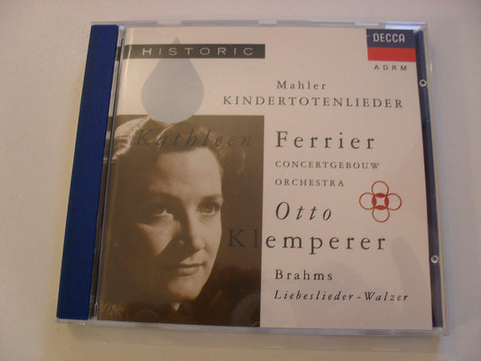 Mahler: Kindertotenlieder / Brahms: Liebeslieder Waltzes, Opp. 52, 65:15