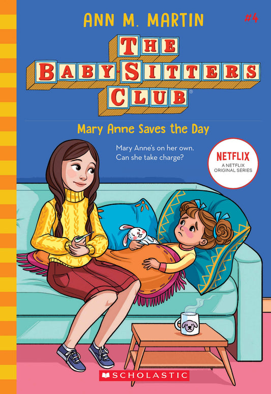 Mary Anne Saves the Day (The Baby-Sitters Club #4) (4) book cover