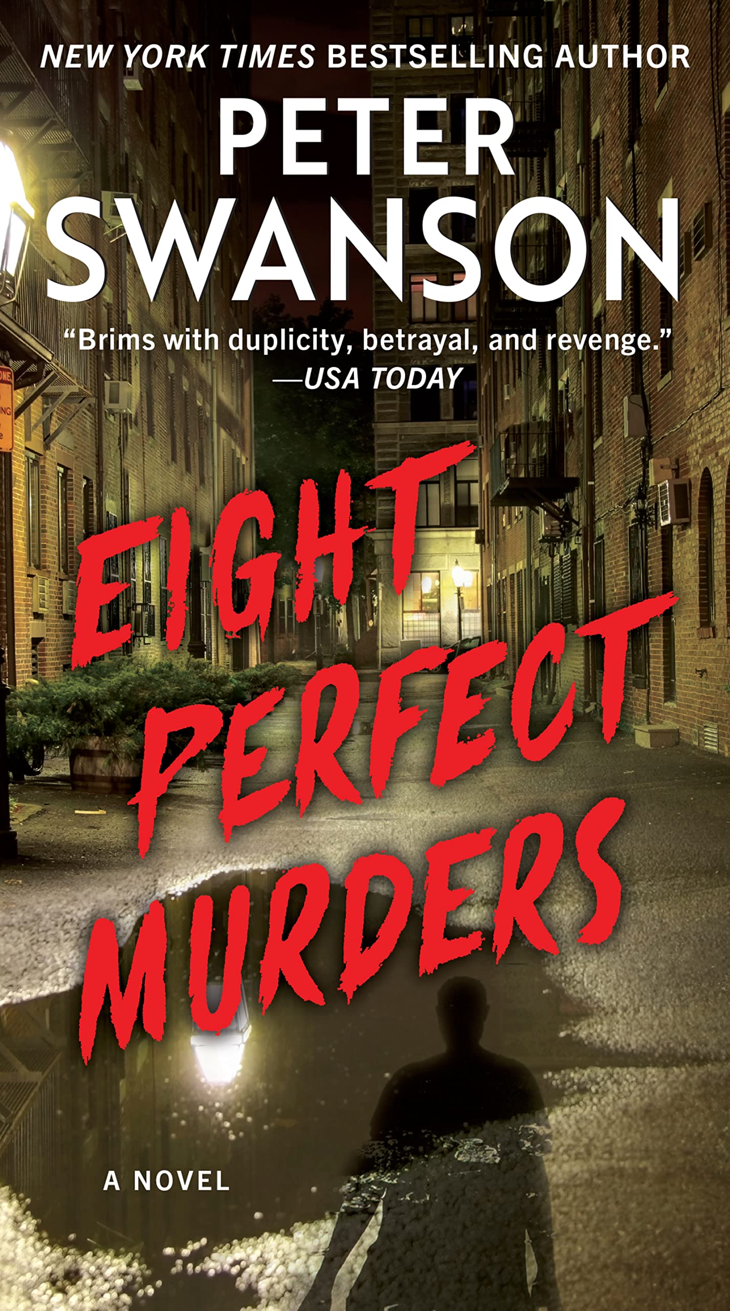 Eight Perfect Murders book cover