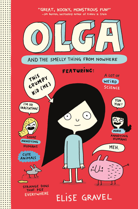 Olga and the Smelly Thing from Nowhere book cover