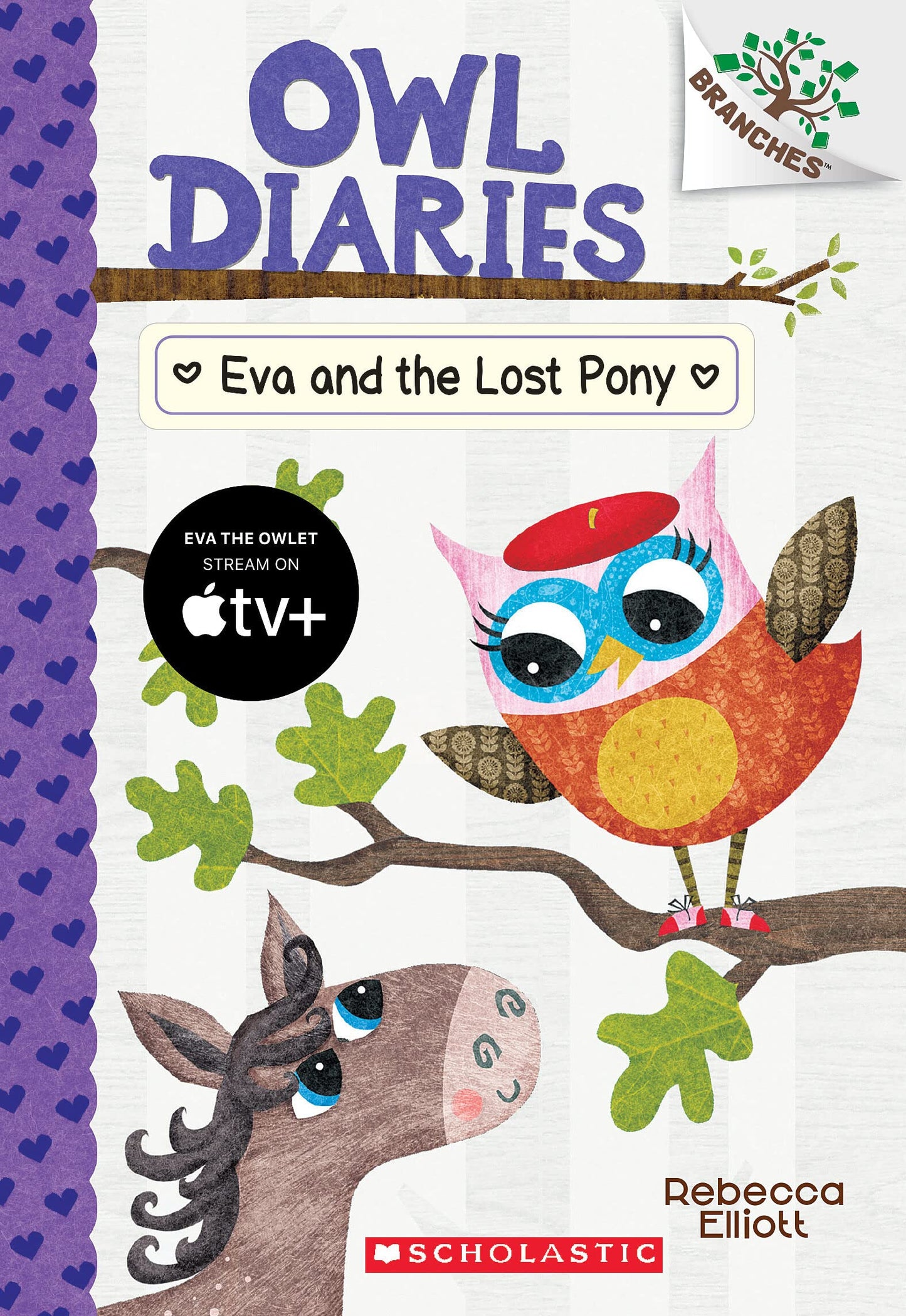 Eva and the Lost Pony: A Branches Book (Owl Diaries #8), 8