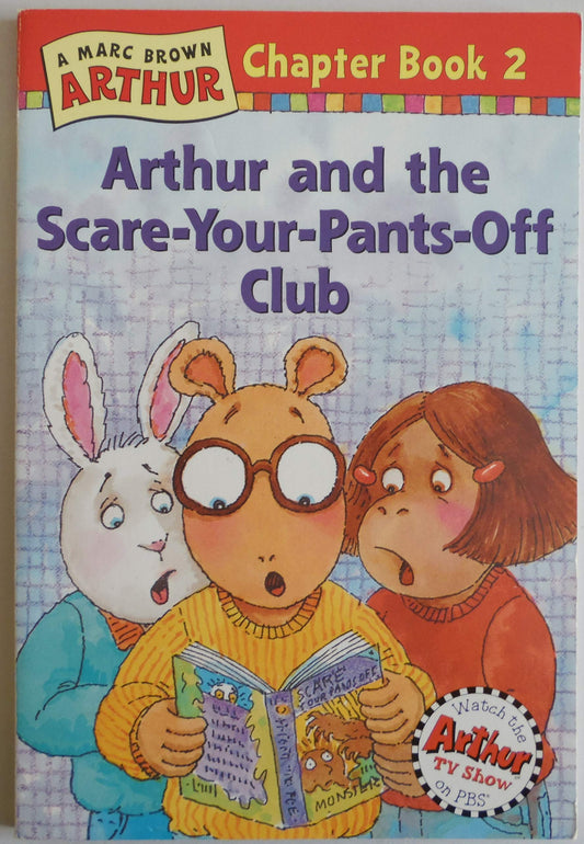 Arthur and the Scare-Your-Pants-Off Club book cover