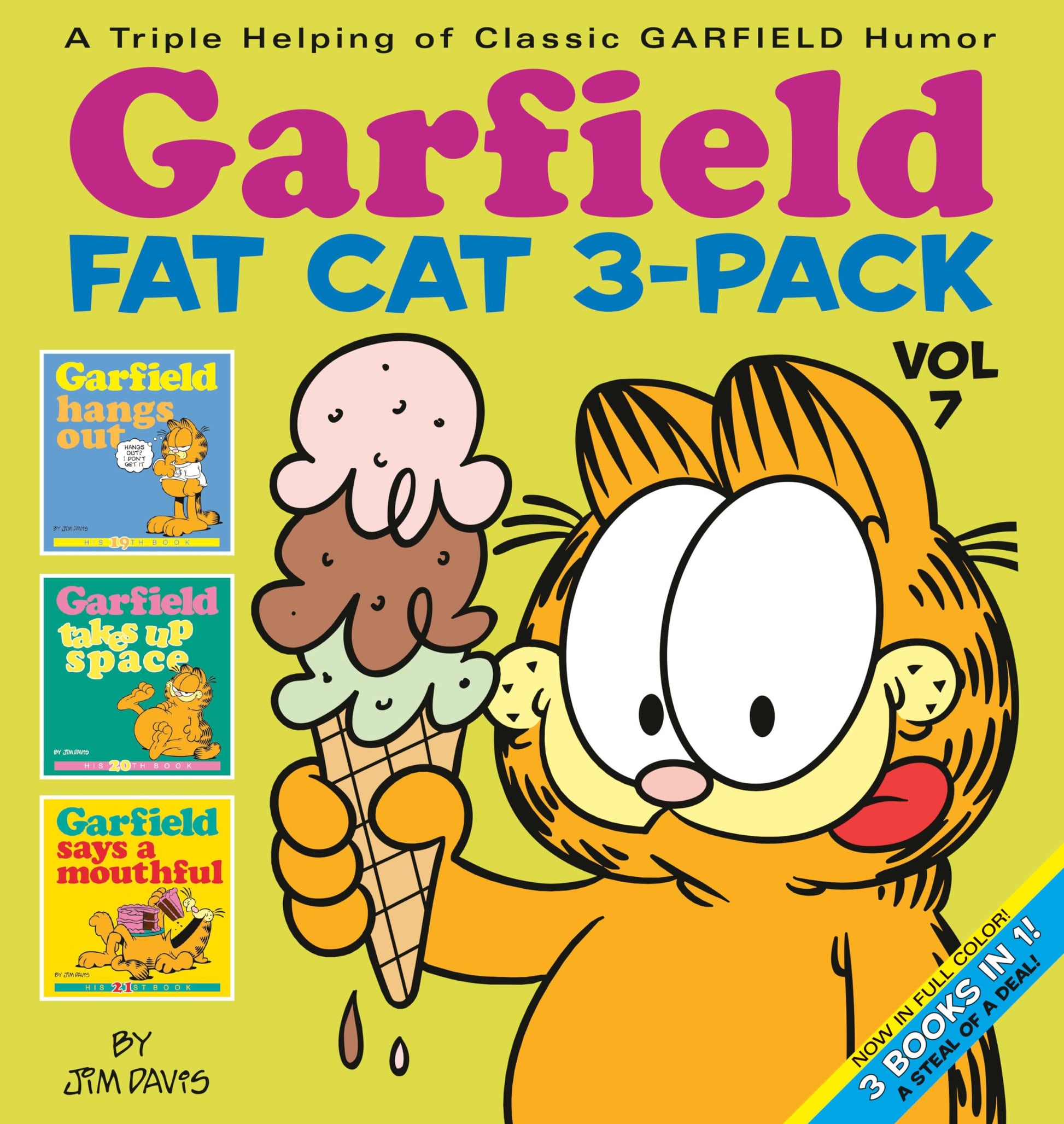Garfield Fat-Cat 3-Pack, Volume 7 book cover