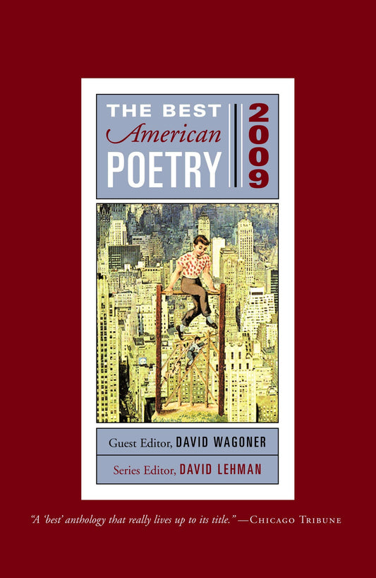 Best American Poetry 2009: Series Editor David Lehman (2009) book cover