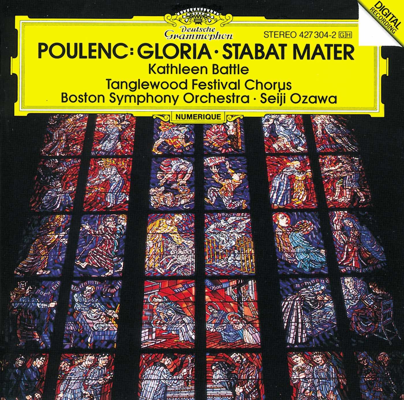 Stabat Mater K.Battle, Ozawa book cover