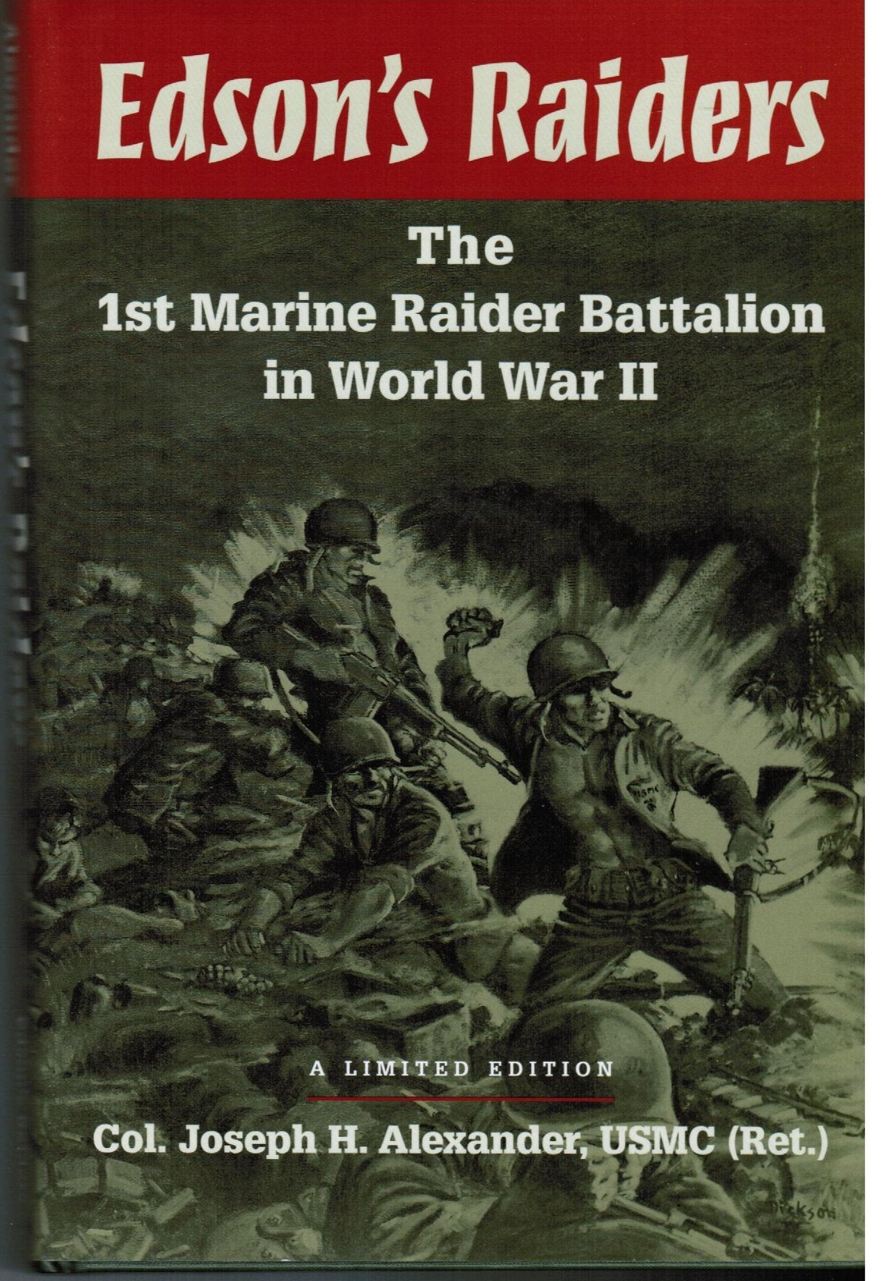 Edson's Raiders: The 1st Marine Raider Battalion in World War II book cover