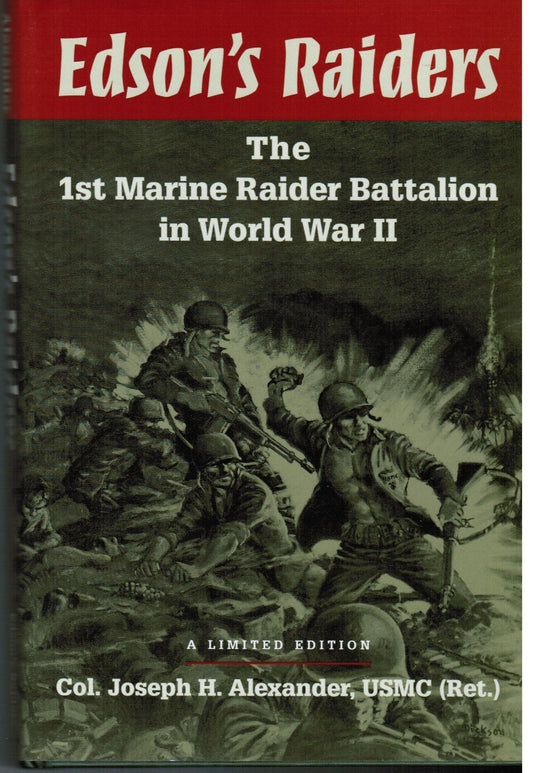 Edson's Raiders: The 1st Marine Raider Battalion in World War II book cover