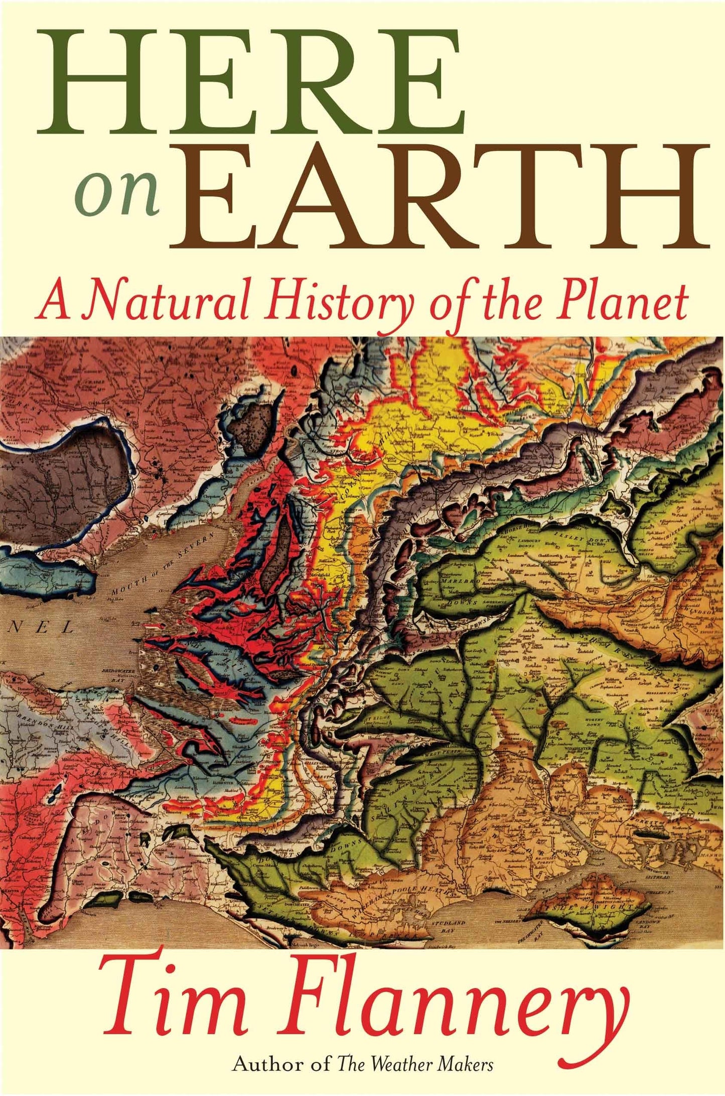 Here on Earth: A Natural History of the Planet book cover