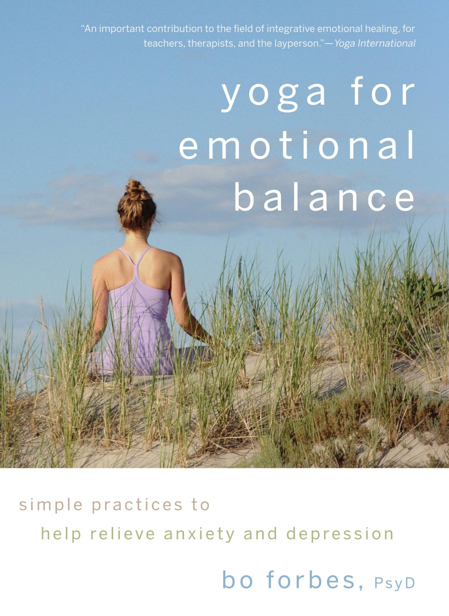 Yoga for Emotional Balance: Simple Practices to Help Relieve Anxiety and Depression book cover