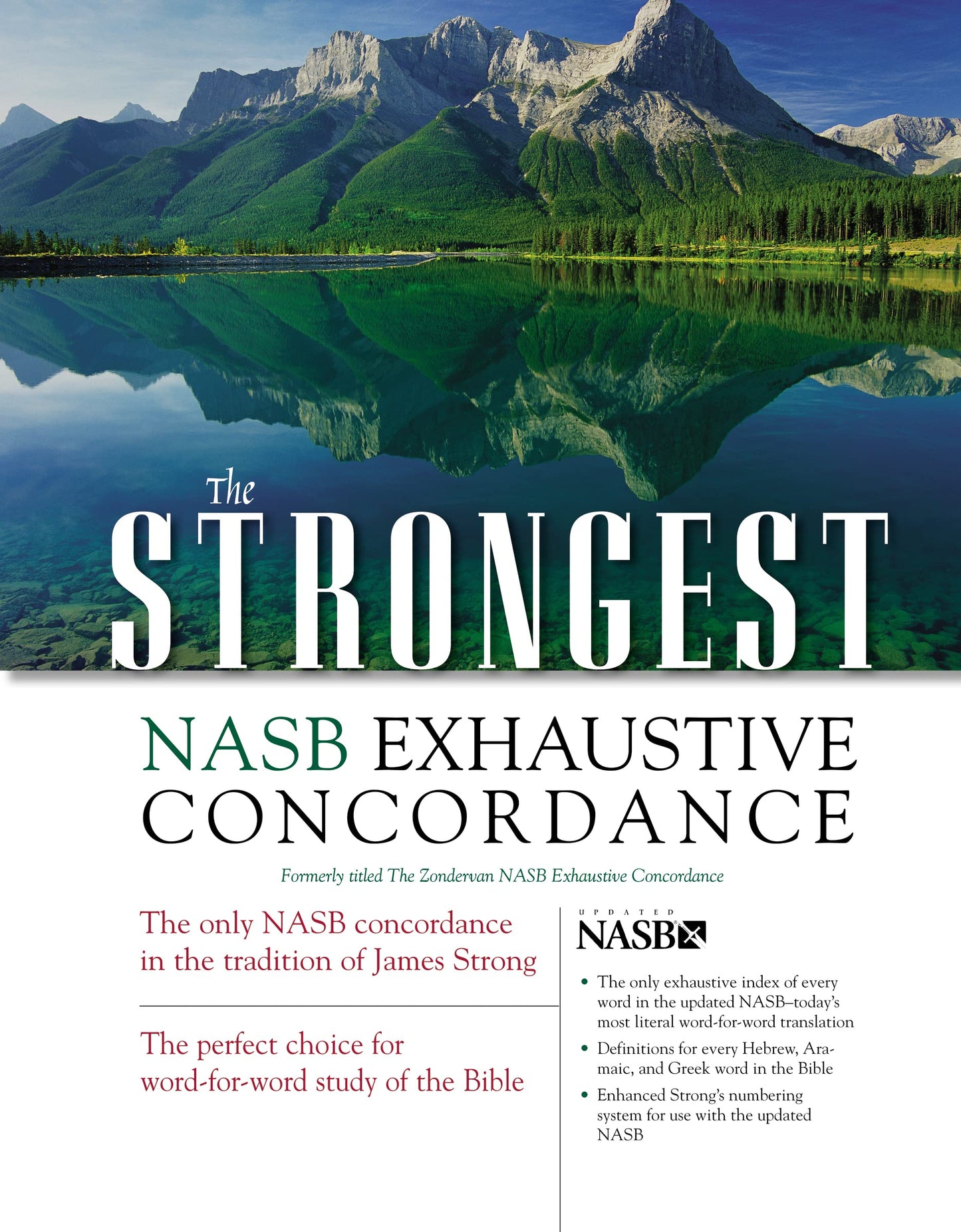 Strongest NASB Exhaustive Concordance (Supersaver) book cover