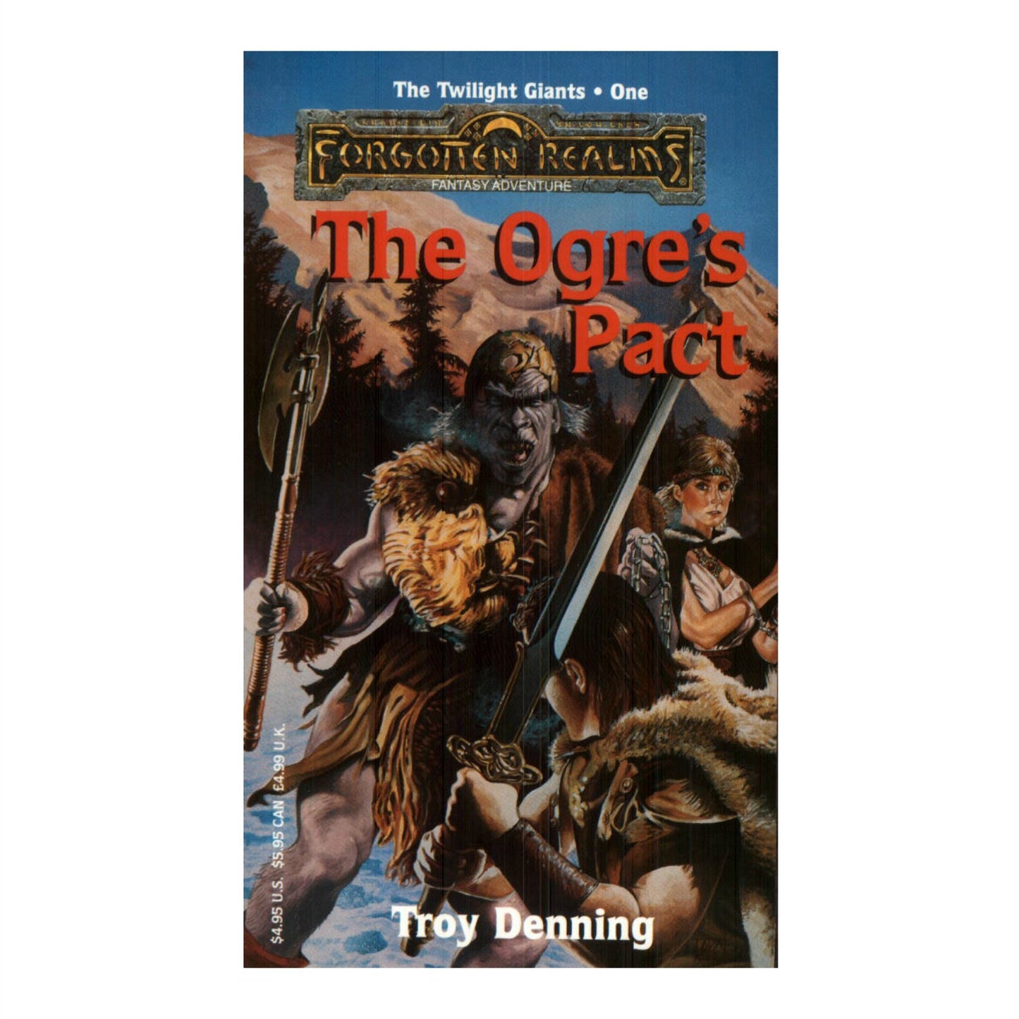 Ogre's Pact: Forgotter Realms, Twilight Giants Trilogy, Book One book cover