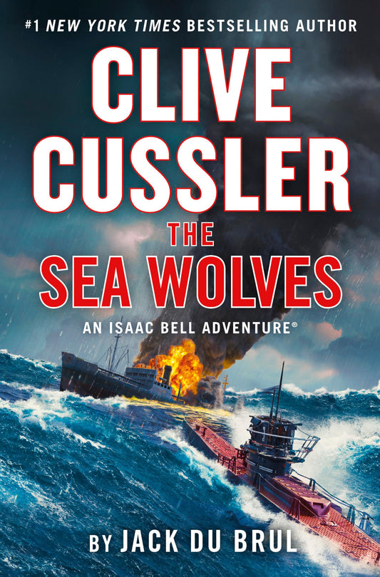 Clive Cussler the Sea Wolves book cover