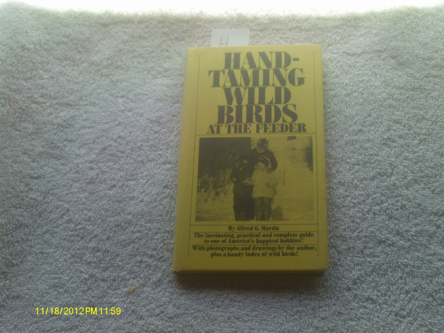Hand-Taming Wild Birds at the Feeder book cover