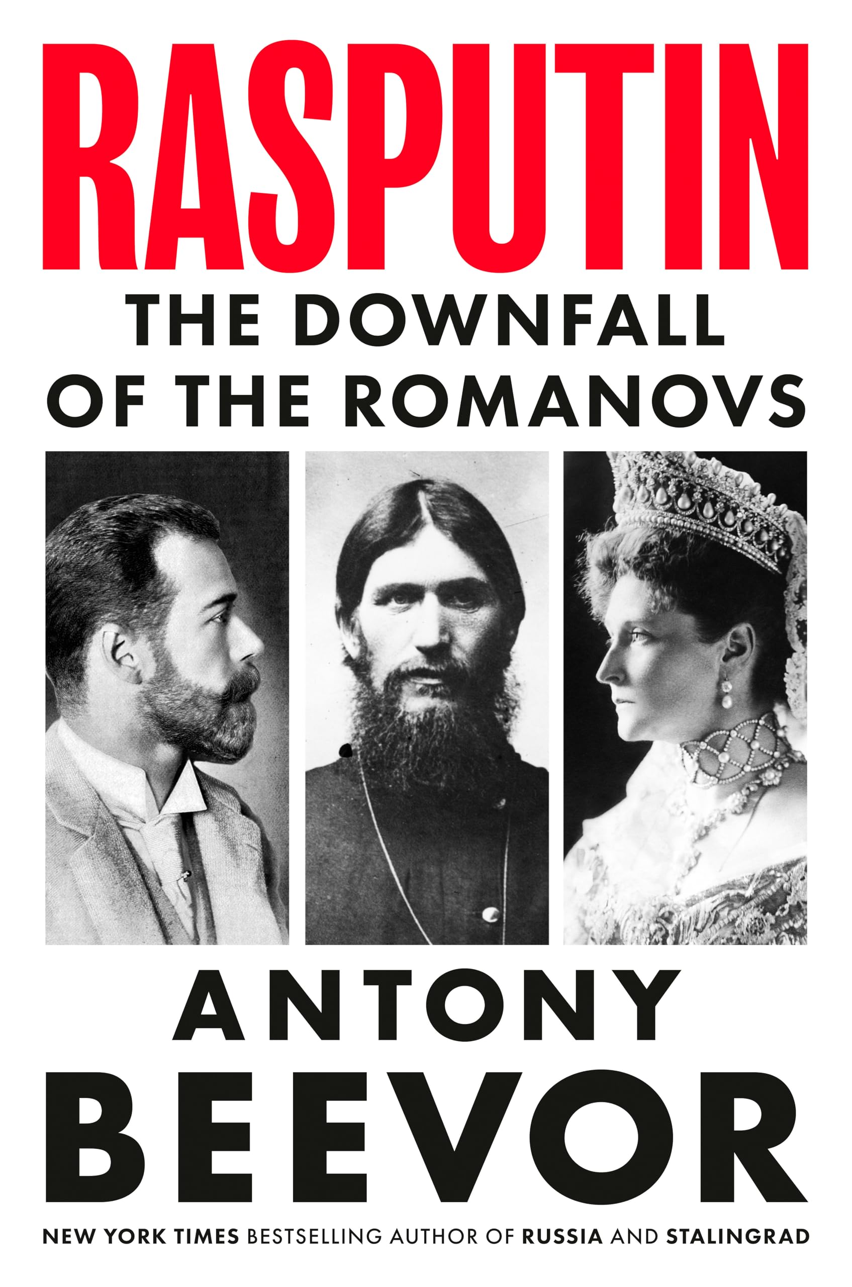 Rasputin: The Downfall of the Romanovs book cover