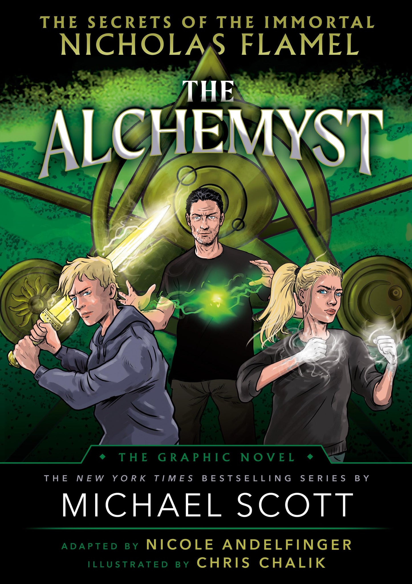 Alchemyst: The Secrets of the Immortal Nicholas Flamel Graphic Novel book cover