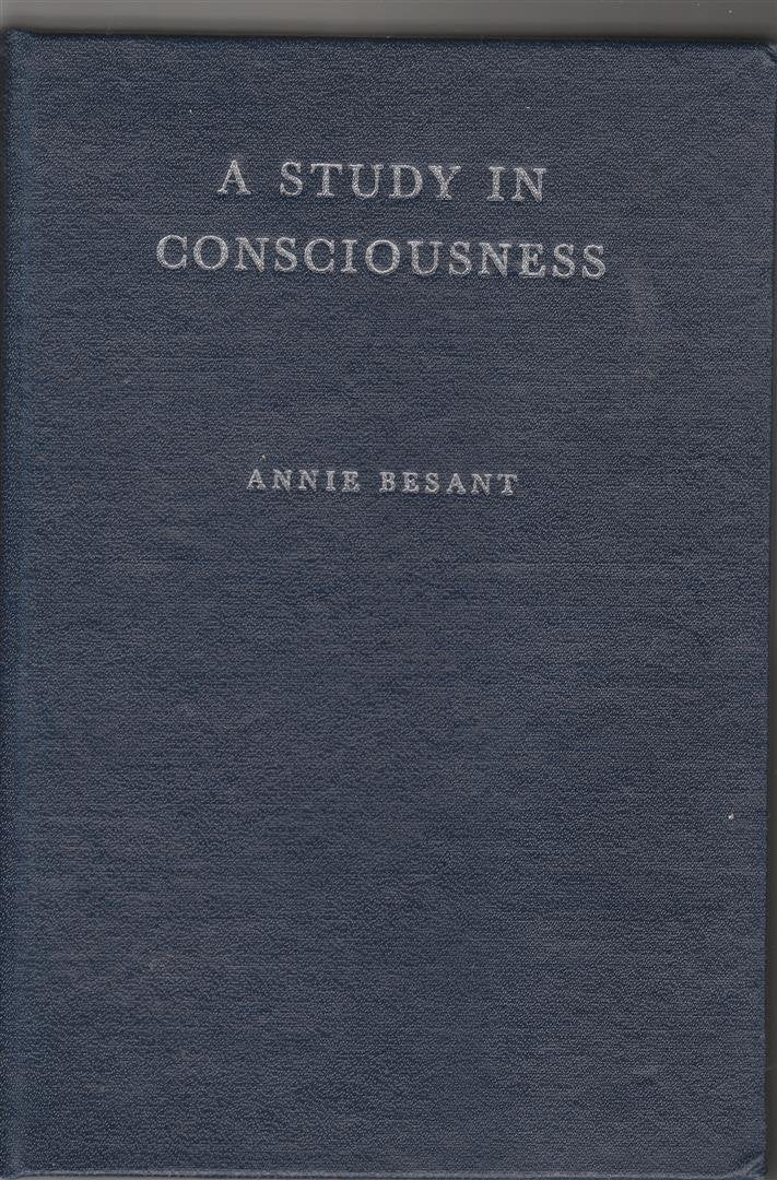 Study in Consciousness book cover