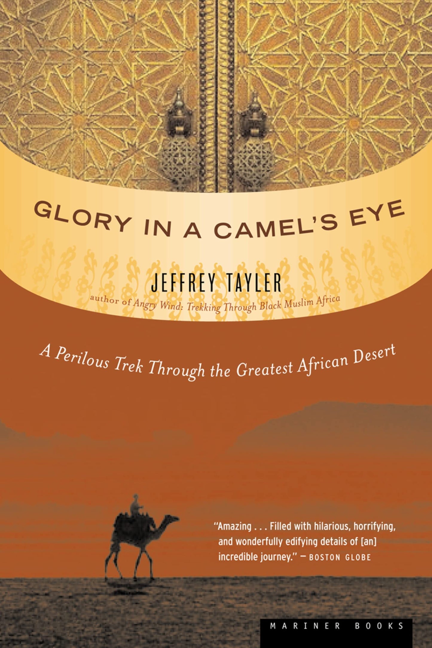 Glory in a Camel's Eye: A Perilous Trek Through the Greatest African Desert book cover