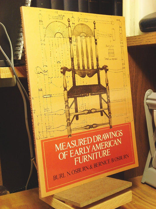Measured Drawings of Early American Furniture book cover