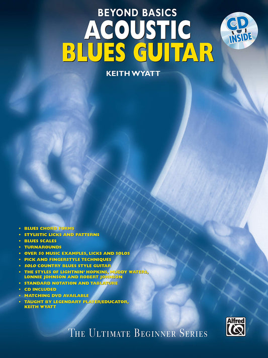 Beyond Basics: Acoustic Blues Guitar, Book & CD [With CD]