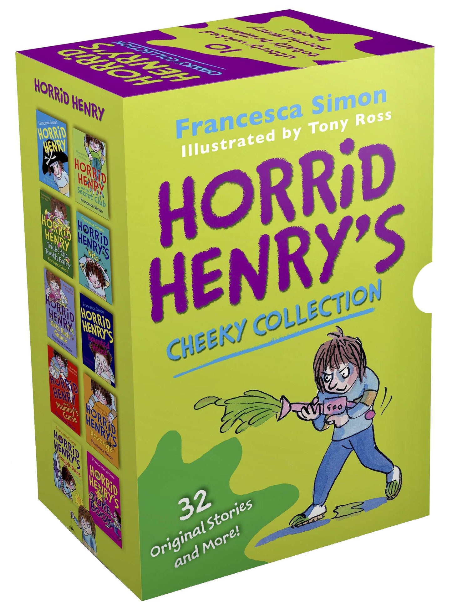 Horrid Henry Cheeky Collection 10 Books Box Set book cover