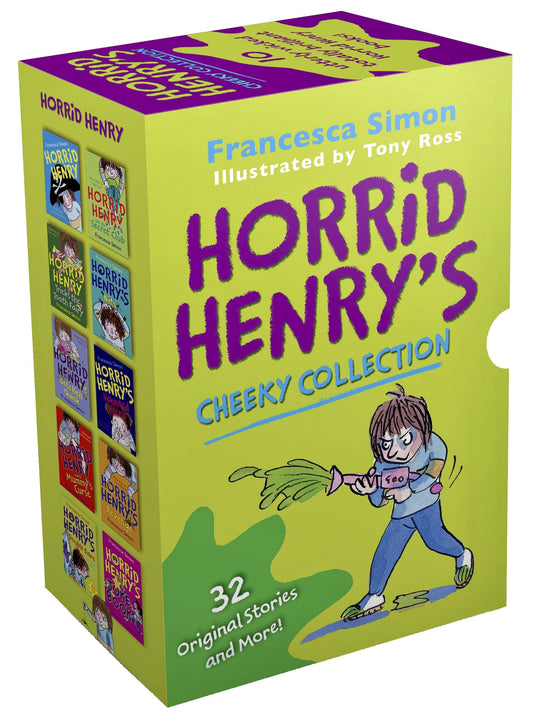 Horrid Henry Cheeky Collection 10 Books Box Set book cover