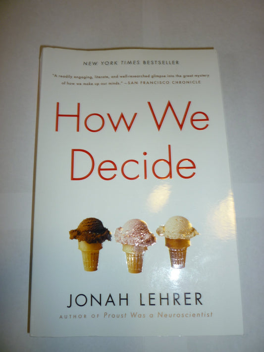 How We Decide book cover