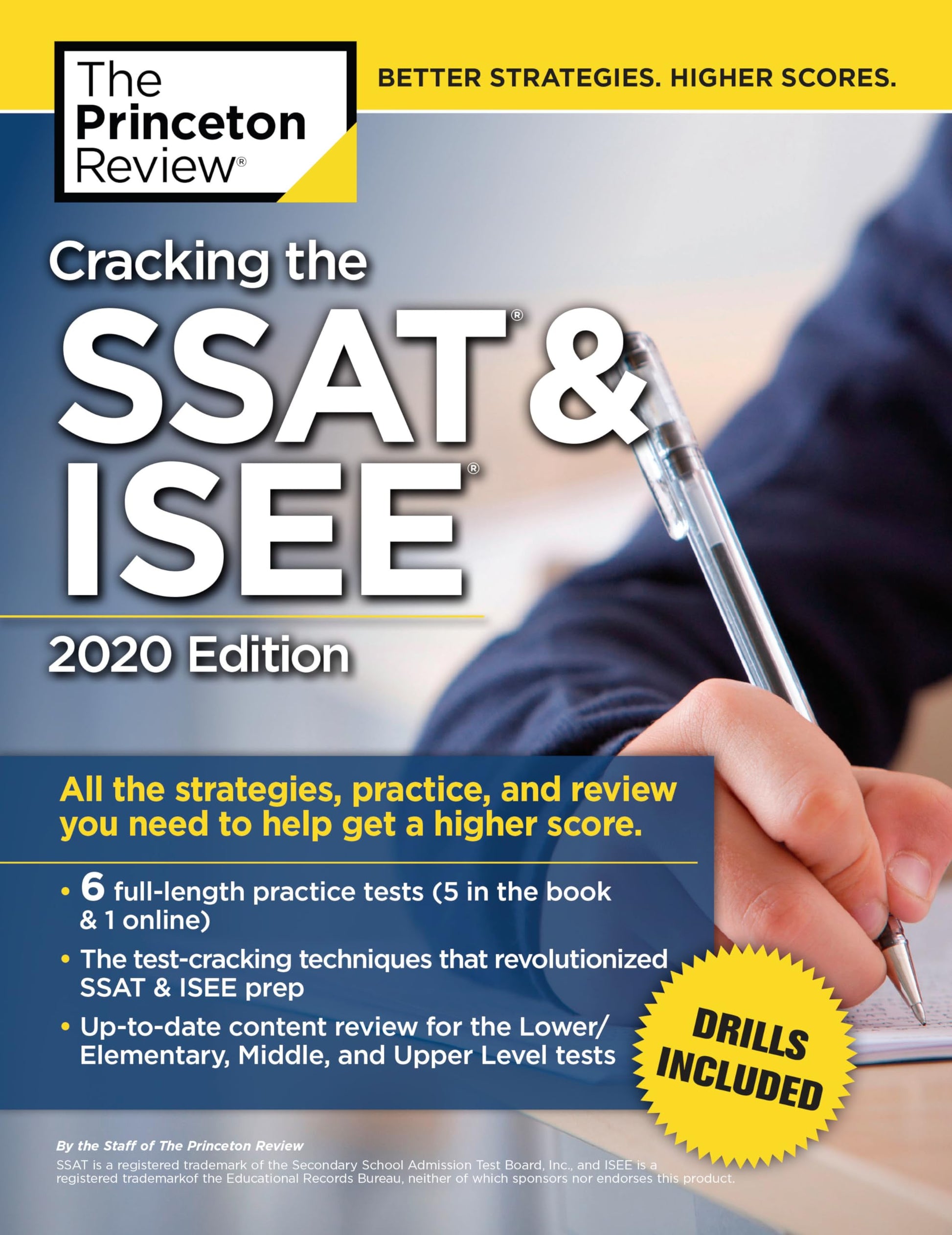 Cracking the SSAT & Isee, 2020 Edition: All the Strategies, Practice, and Review You Need to Help Get a Higher Score book cover
