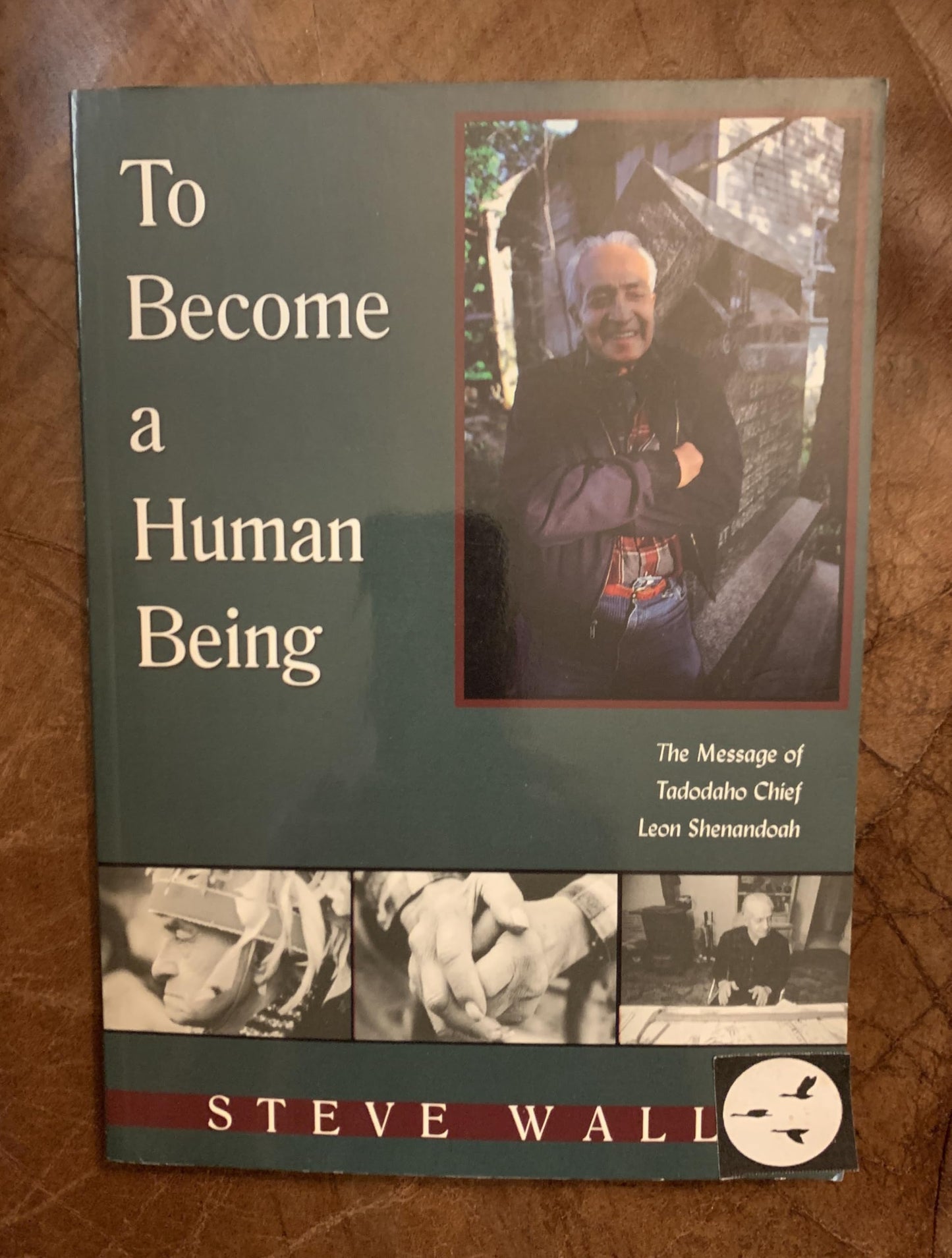 To Become a Human Being: The Message of Tadodaho Chief Leon Shenandoah book cover
