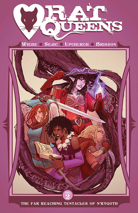 Rat Queens Volume 2: The Far Reaching Tentacles of n'Rygoth book cover