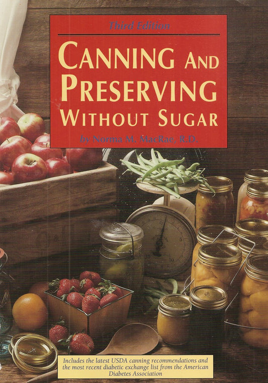 Canning and Preserving Without Sugar book cover