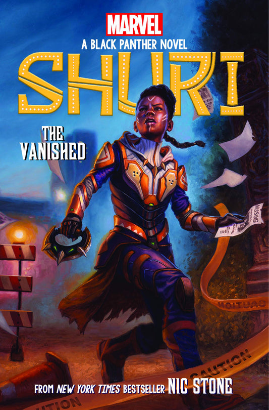 Vanished (Shuri: A Black Panther Novel #2) book cover