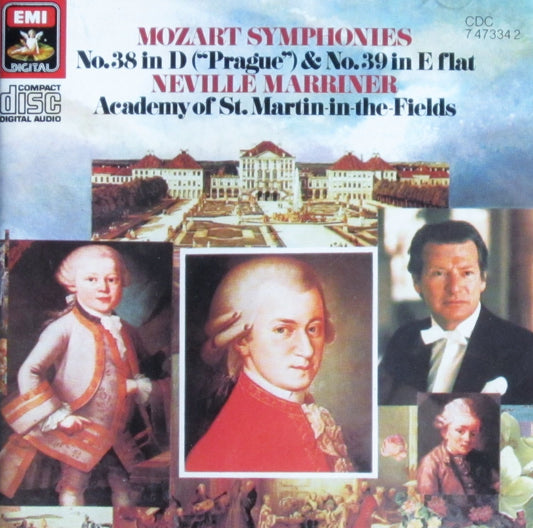 Symphonies 38 " Prague " & 39 book cover