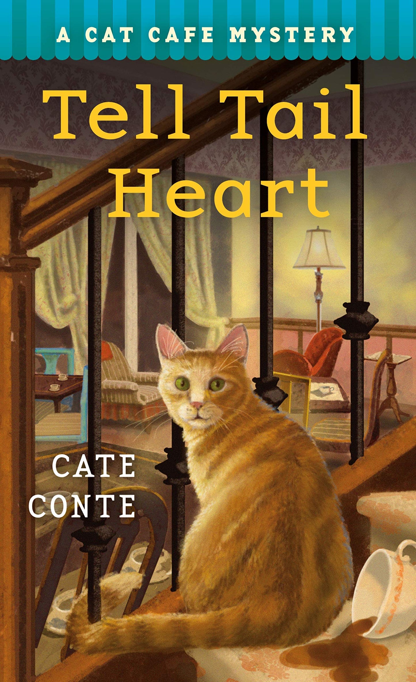 Tell Tail Heart: A Cat Cafe Mystery book cover