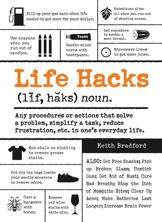 Life Hacks: Any Procedure or Action That Solves a Problem, Simplifies a Task, Reduces Frustration, Etc. in One's Everyday Life book cover